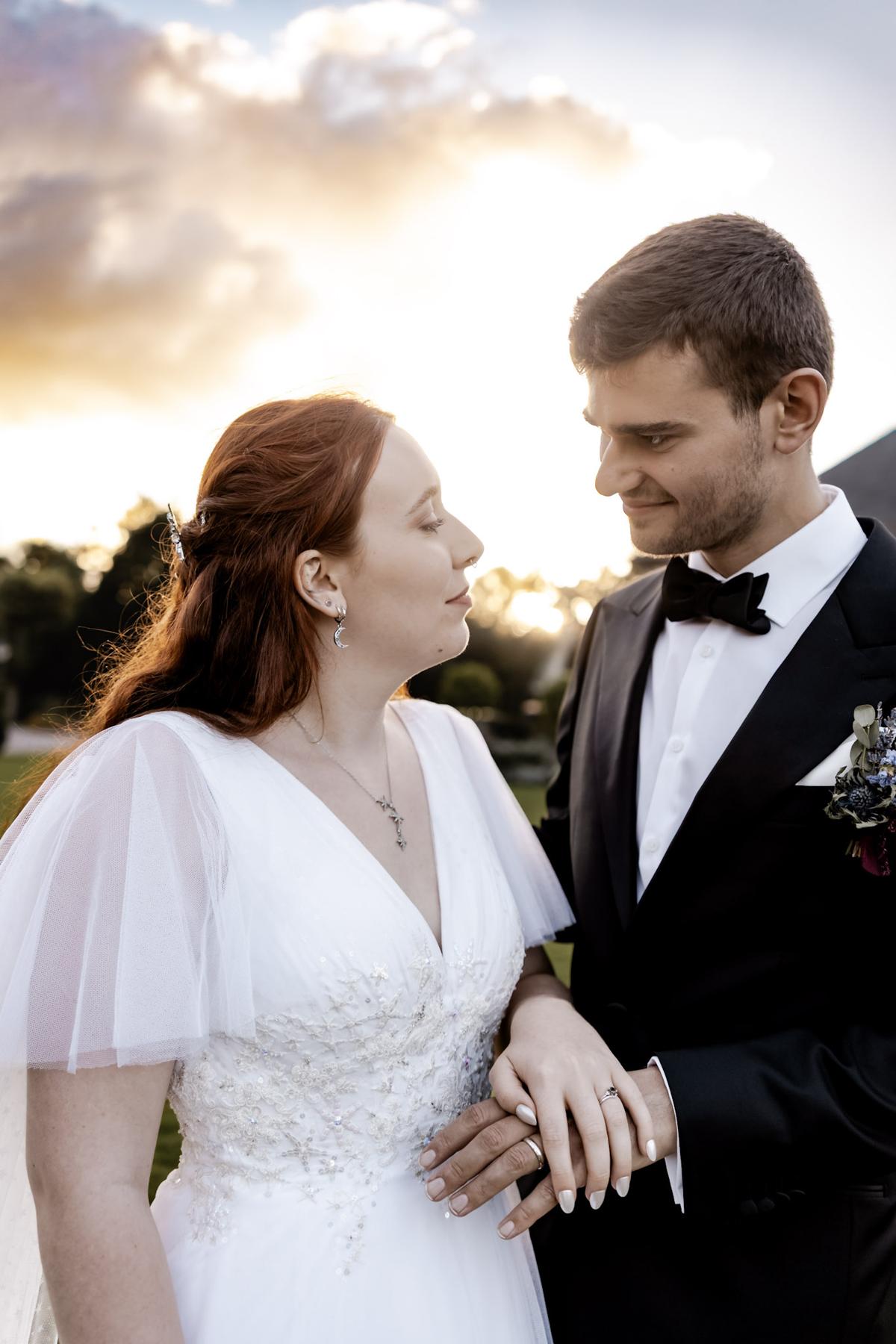 Portrait de couple avant mariage près de Strasbourg